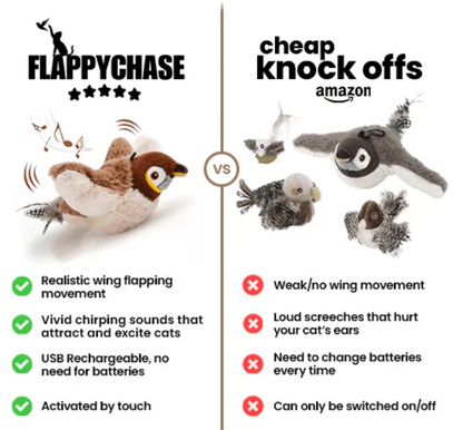 PetVista™ Flappy Bird Pet Toy